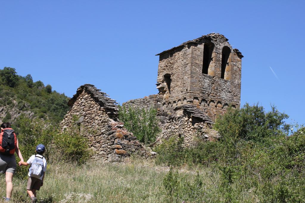 Casa Rural Lo Ferrero Pension Belsué Buitenkant foto